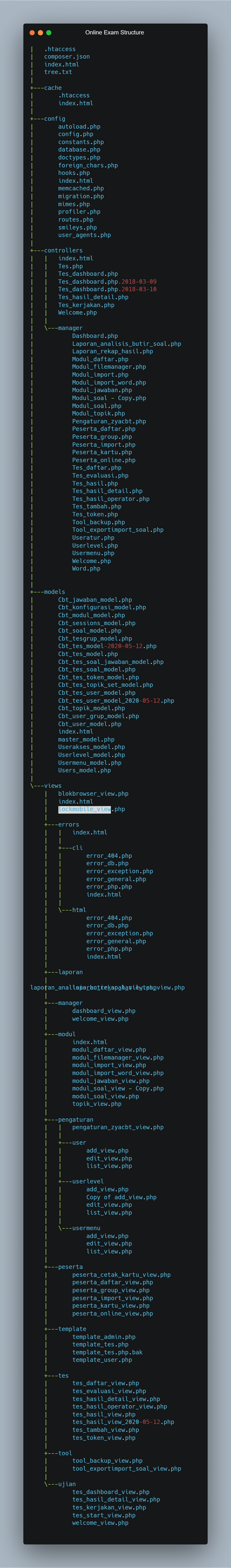 Online Exam Application